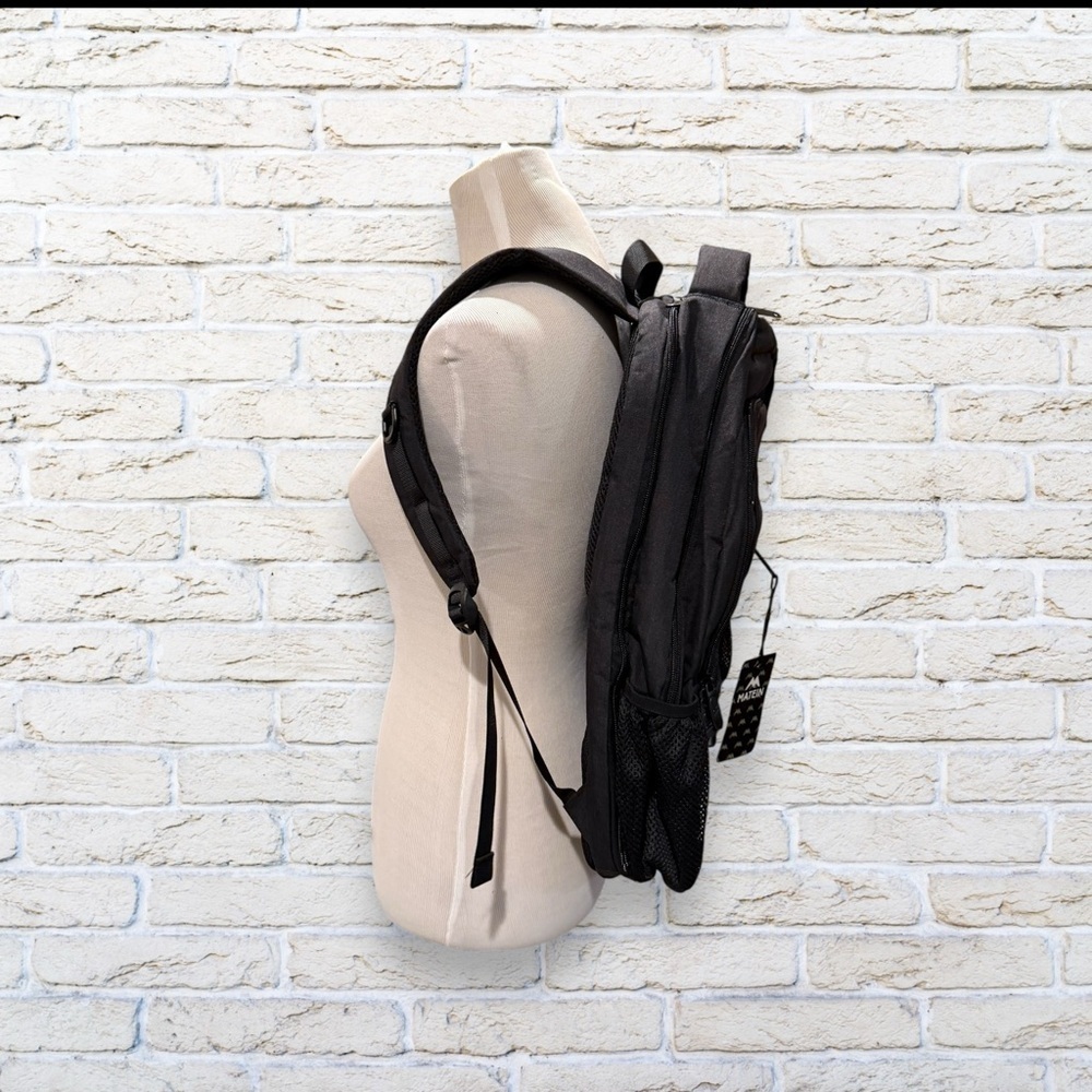Brand New with tag Black Laptop Backpack - Picture 4 of 11
